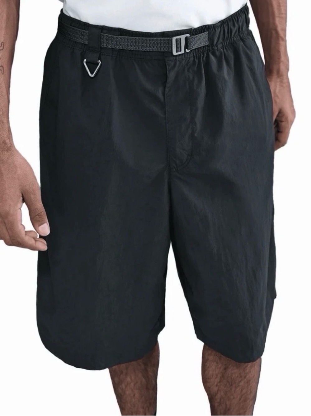 Nike ACG Orb Weaver UV Repel Oversized Black Shorts Men's Medium HJ2887-010 NWT